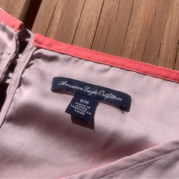 American Eagle Outfitters size M/M women’s blue coral dress - Picture 3 of 3